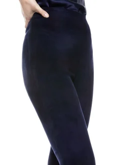 MADDOX SIDE ZIP SUEDE LEGGING