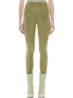 MADDOX SUEDE COMBO LEGGING