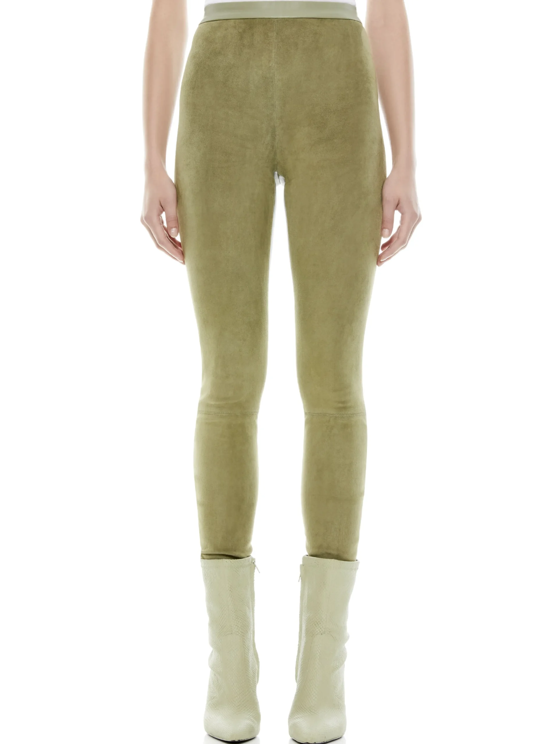 MADDOX SUEDE COMBO LEGGING