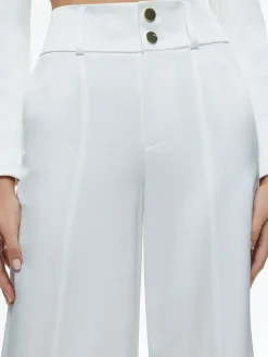 MAME HIGH RISE WIDE LEG CUFFED PANT