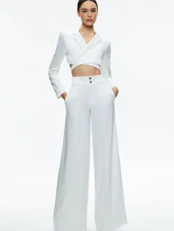 MAME HIGH RISE WIDE LEG CUFFED PANT