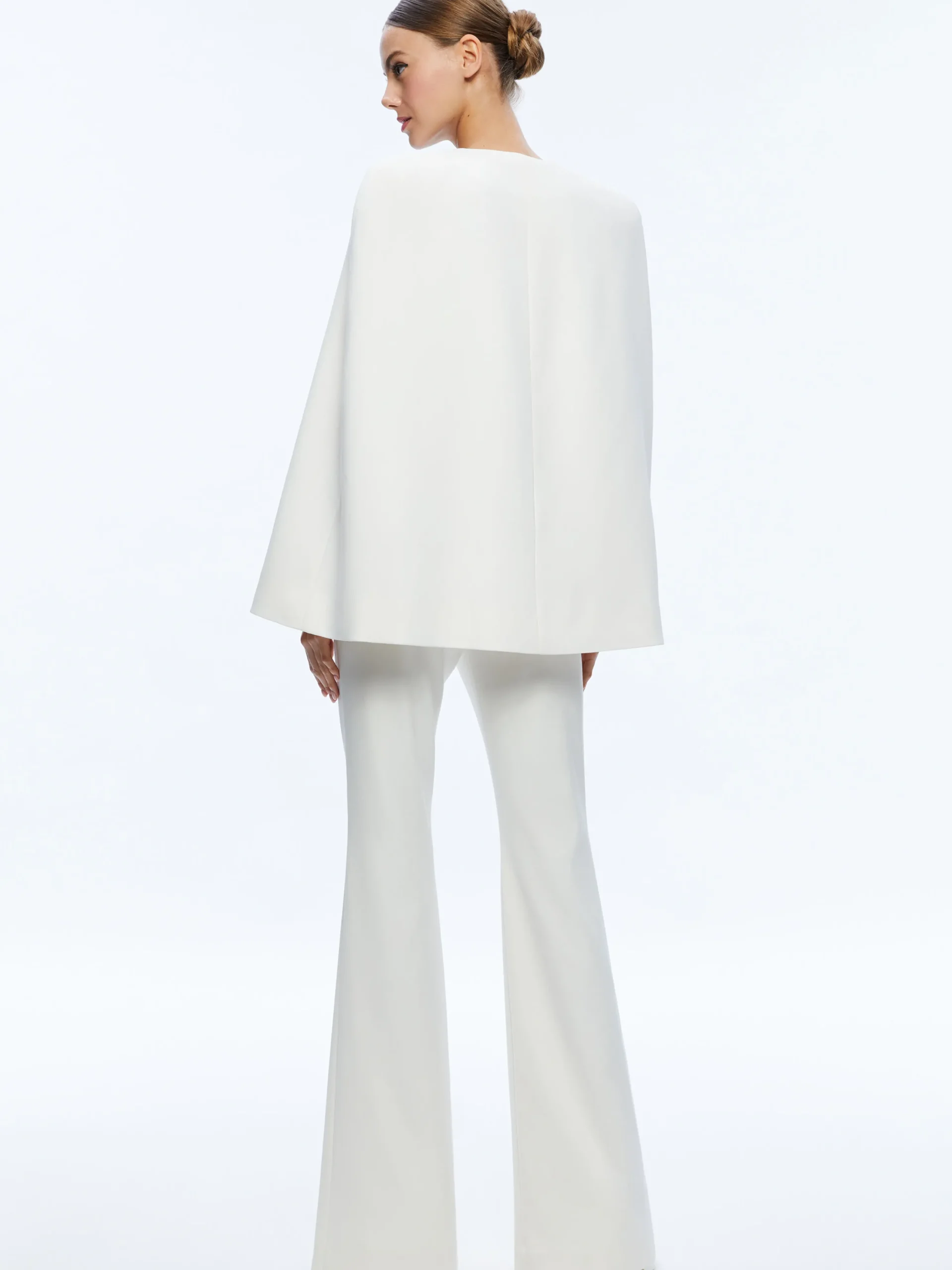 MARICA SQUARE NECK CAPE TOP