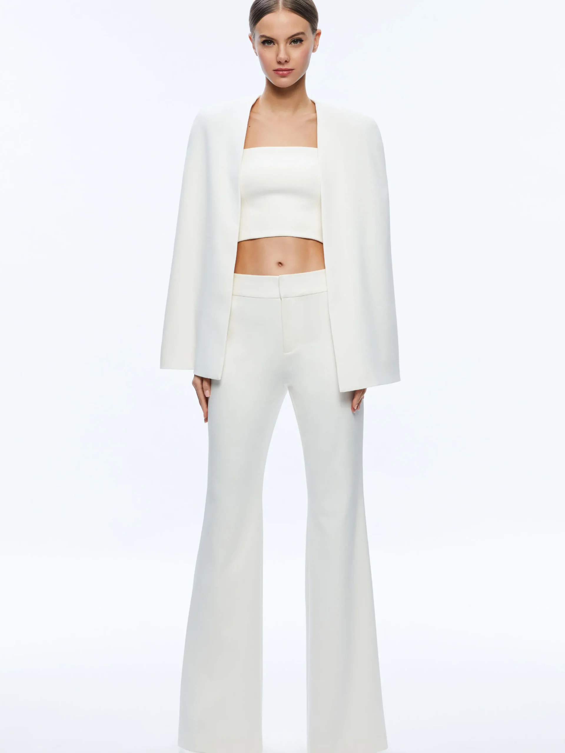 MARICA SQUARE NECK CAPE TOP