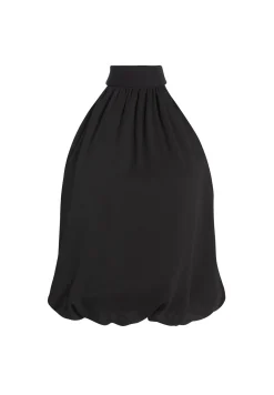 MARIS HALTER NECK GATHERED TOP