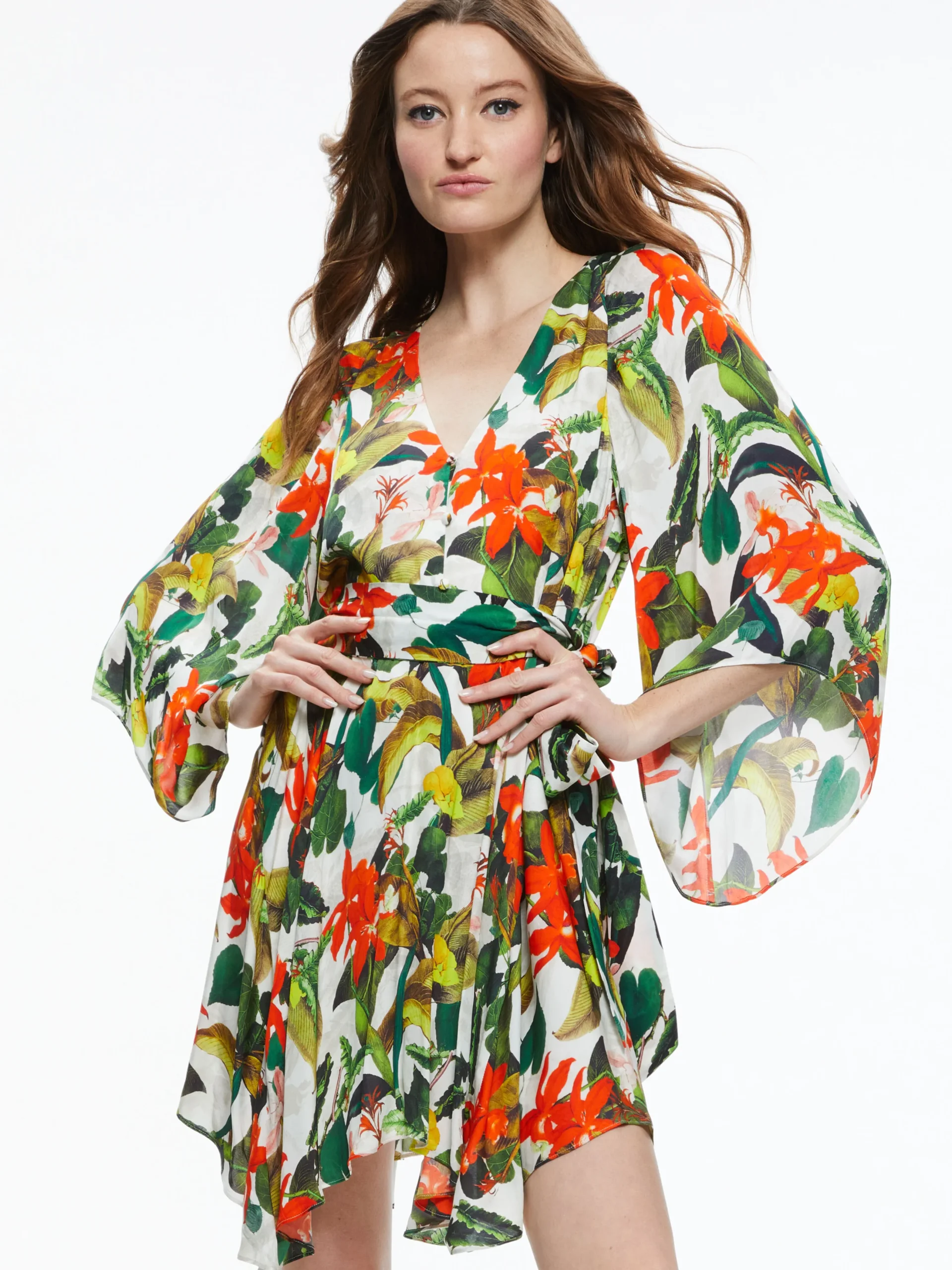 MARVA BELTED MINI DRESS