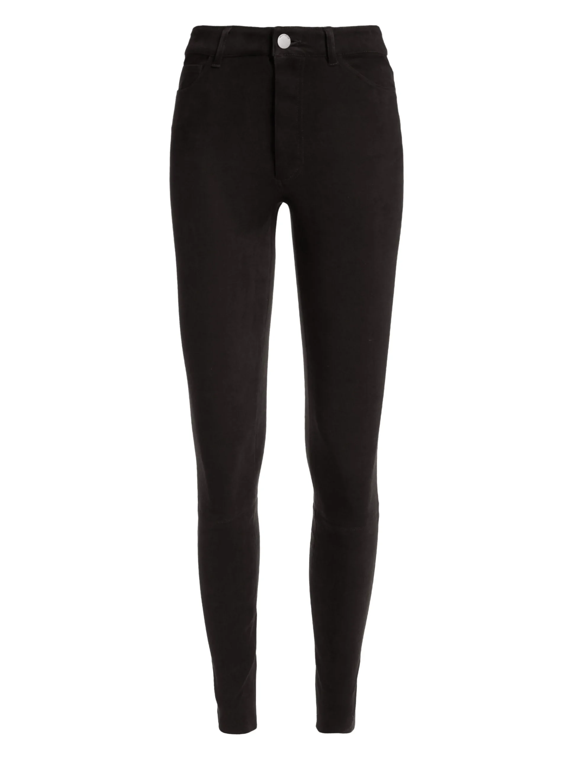 MIKAH SINGLE BUTTON SUEDE PANT