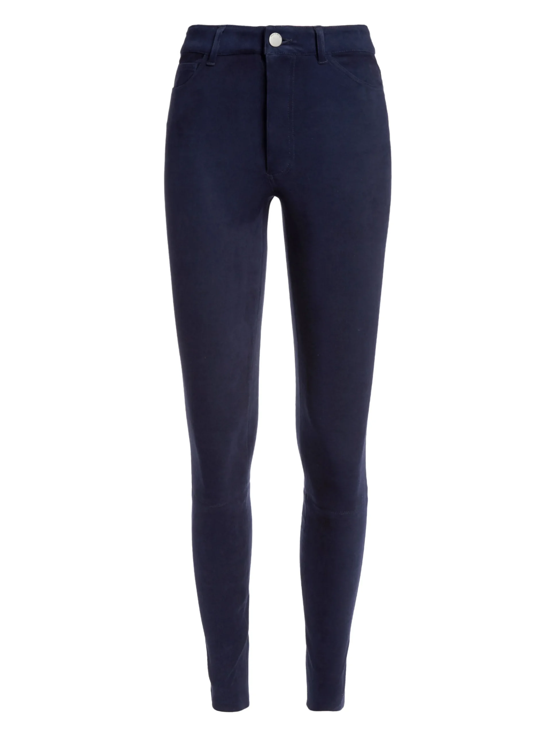 MIKAH SINGLE BUTTON SUEDE PANT