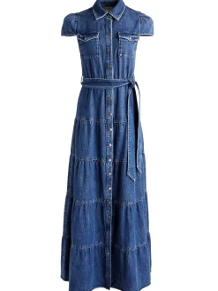 MIRANDA MAXI DENIM DRESS