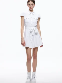 MIRANDA MINI DENIM DRESS
