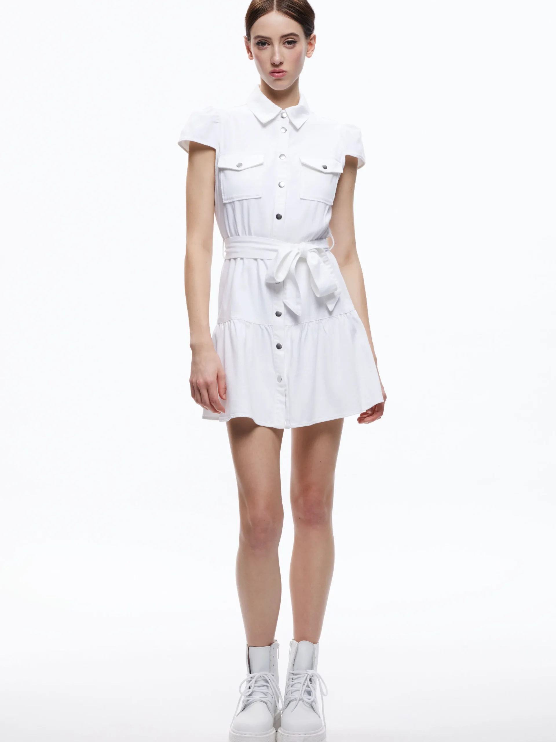 MIRANDA MINI DENIM DRESS