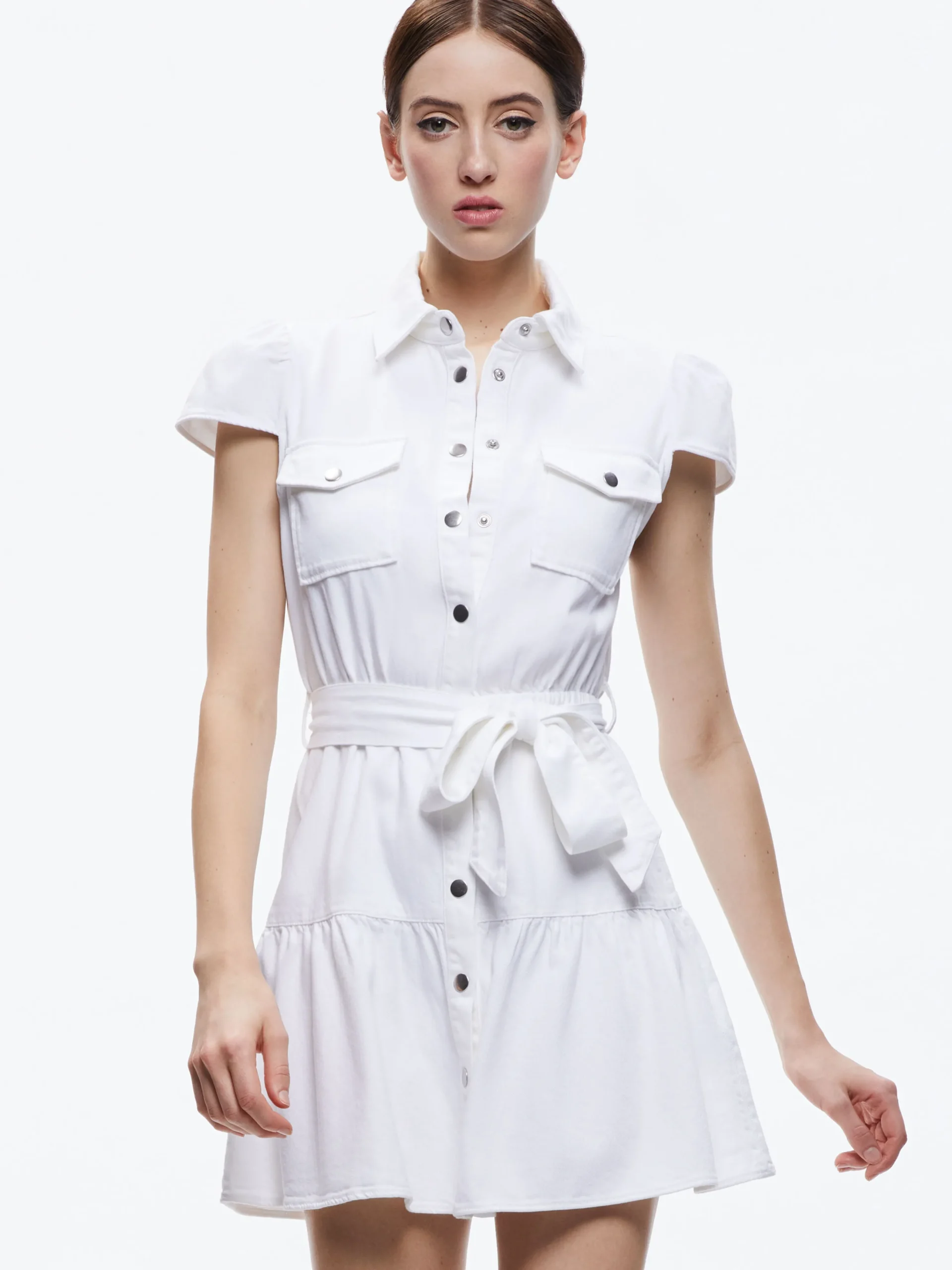 MIRANDA MINI DENIM DRESS