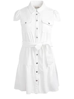 MIRANDA MINI DENIM DRESS