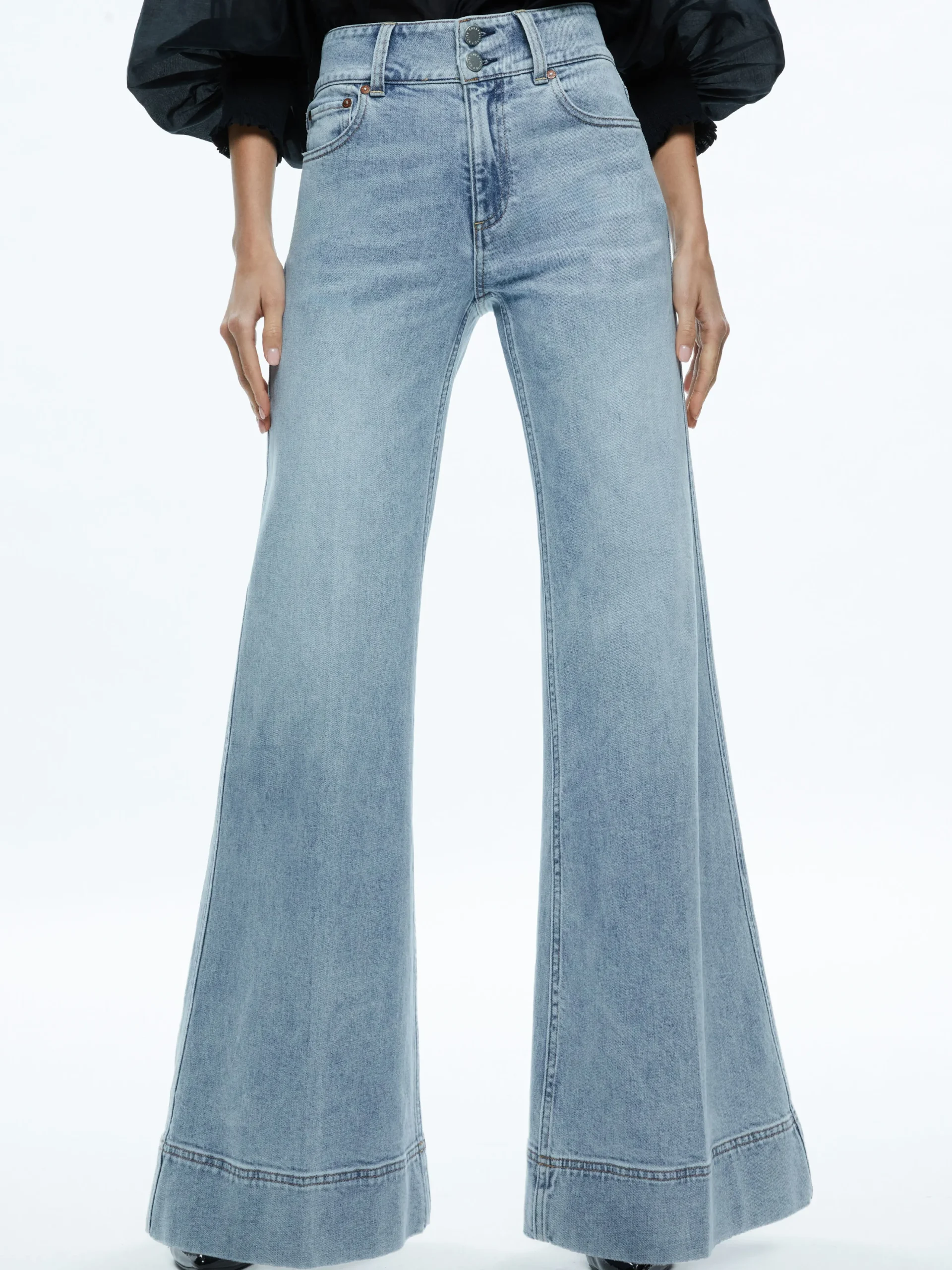 MISSA HIGH RISE WIDE LEG JEAN