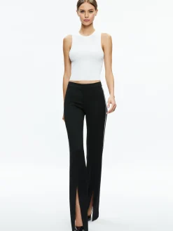 MYA CONTRAST PIPING FITTED BLAZER + PRINCESS CONTRAST PIPING PANT