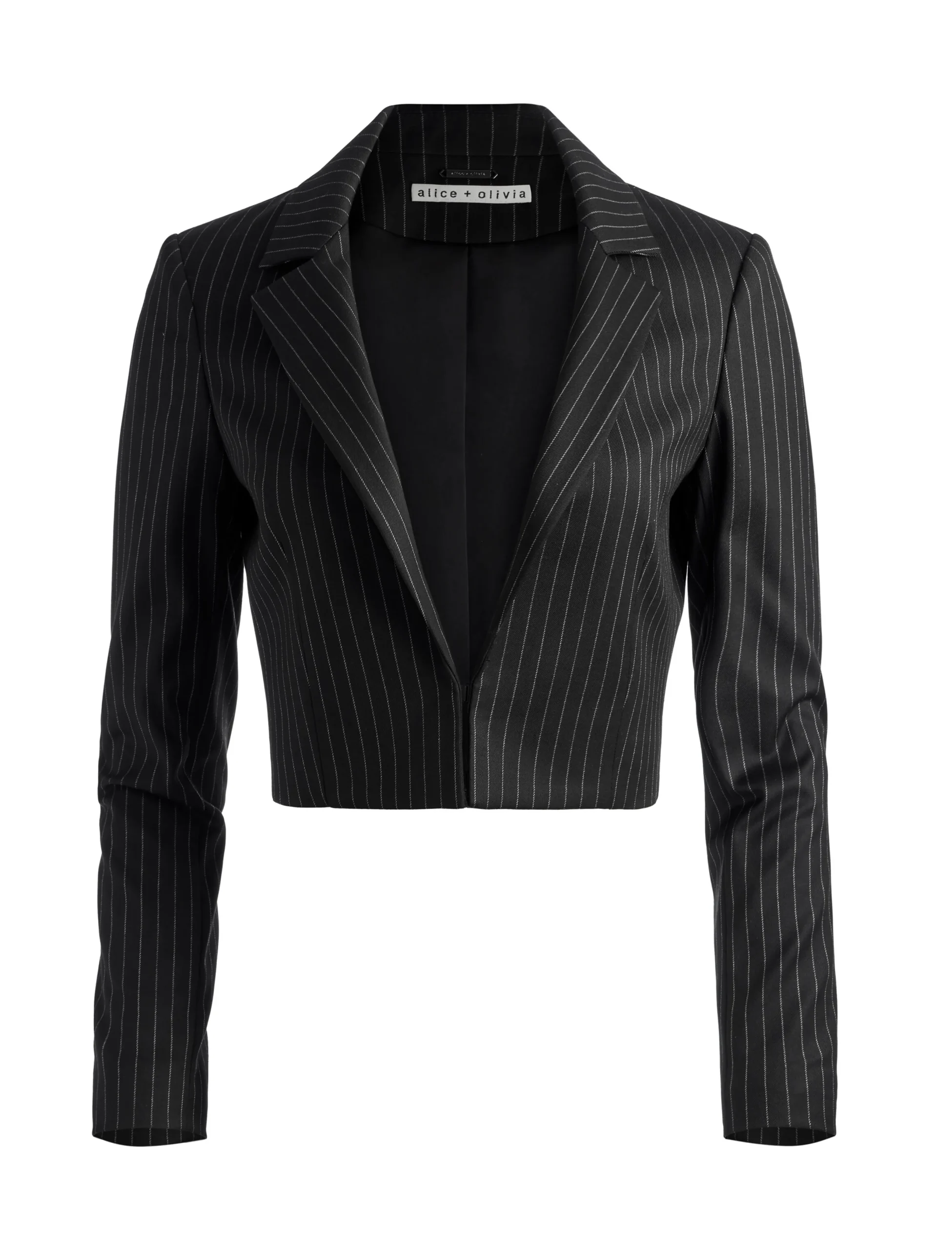 MYA CROPPED NOTCH COLLAR BLAZER
