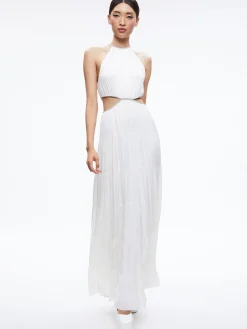 MYRTICE EMBELLISHED CUT OUT MAXI DRESS