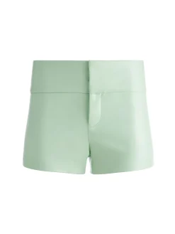 OLIVIA VEGAN LEATHER SHORT
