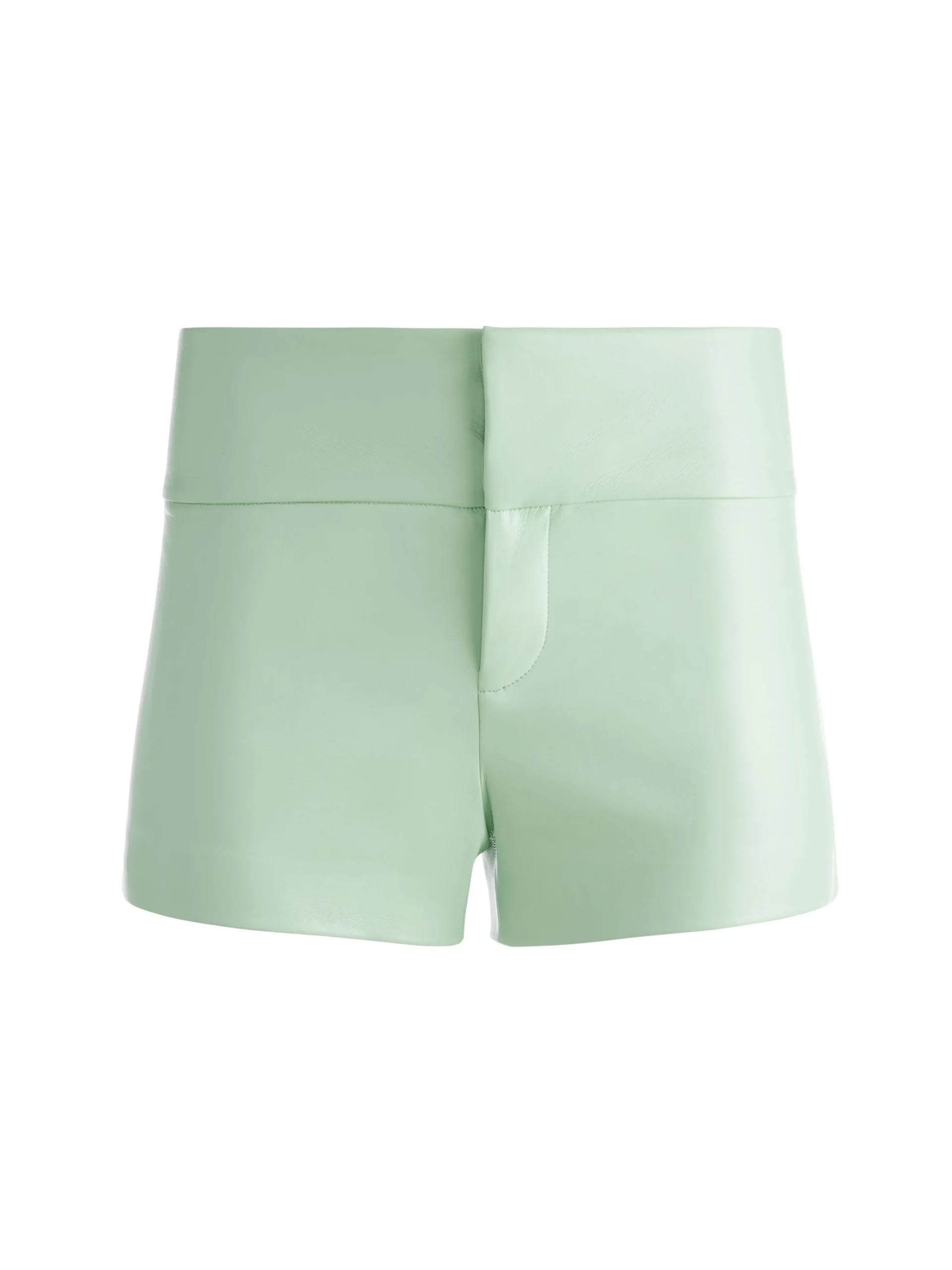 OLIVIA VEGAN LEATHER SHORT