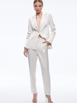 PAILEY FTTED NOTCH COLLAR BLAZER + JESSIE SLIM PANT