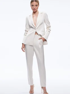 PAILEY FTTED NOTCH COLLAR BLAZER + JESSIE SLIM PANT