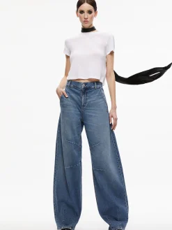 PARKER LOW RISE BALLOON LEG JEAN