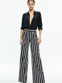 POMPEY HIGH WAISTED PLEATED PANTS
