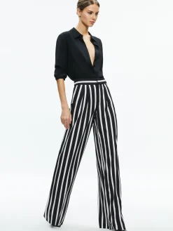 POMPEY HIGH WAISTED PLEATED PANTS