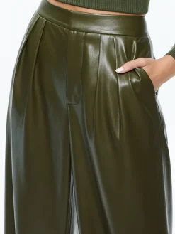 POMPEY VEGAN LEATHER PANT
