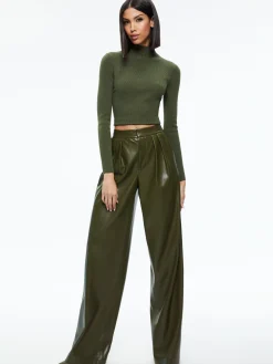 POMPEY VEGAN LEATHER PANT