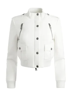RIA VEGAN LEATHER MOTO JACKET