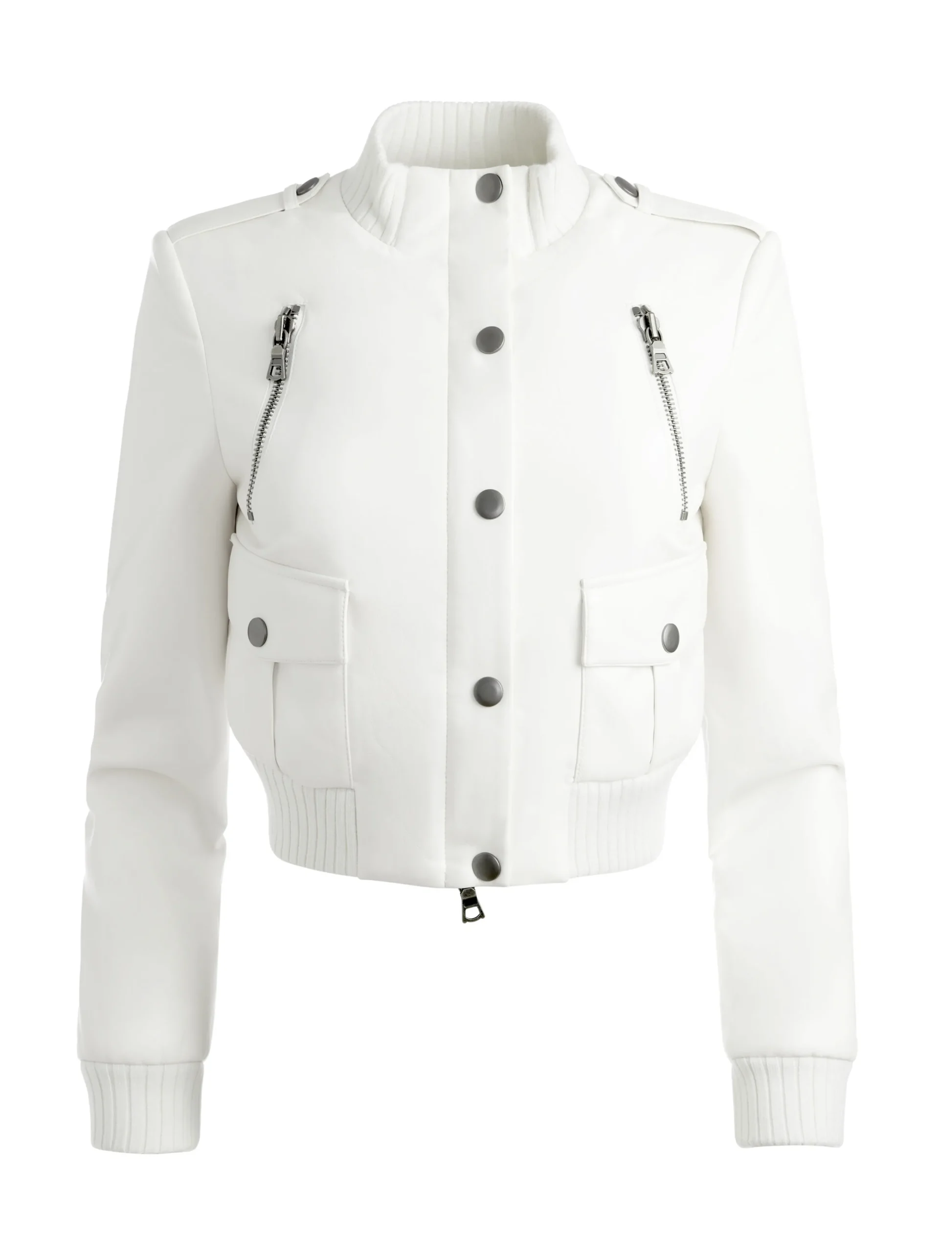 RIA VEGAN LEATHER MOTO JACKET