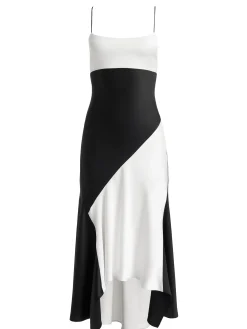 ROSA ASYMMETRICAL SLIP DRESS