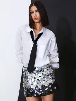 RUBI SEQUIN MINI SKIRT