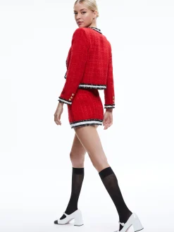 RUBI TWEED MINI SKIRT