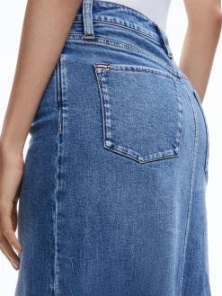 RYE DENIM MAXI SKIRT