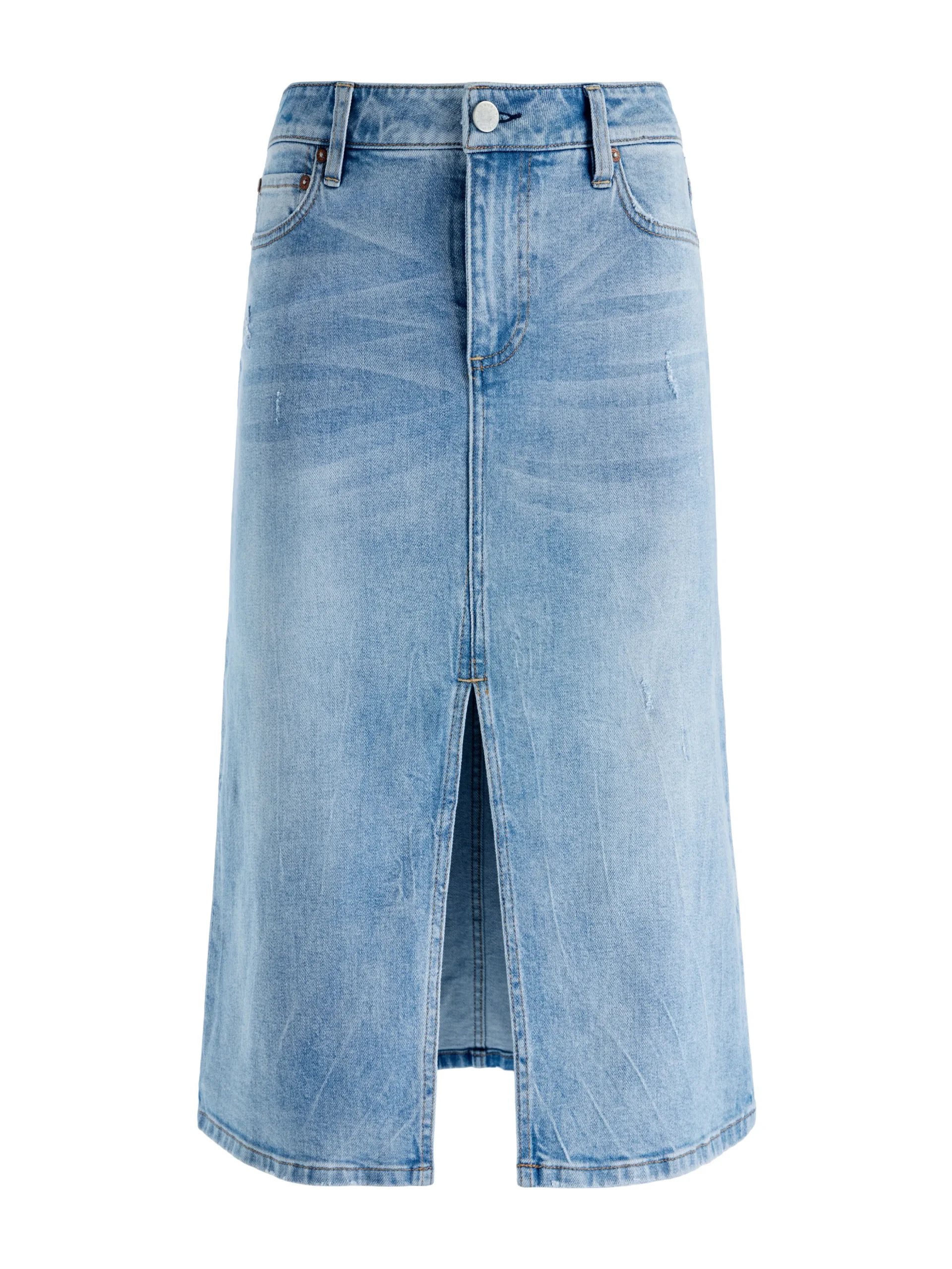 RYE MIDI DENIM SKIRT