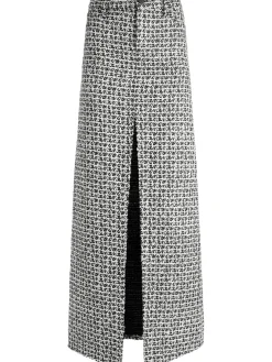 RYE TWEED MAXI SKIRT