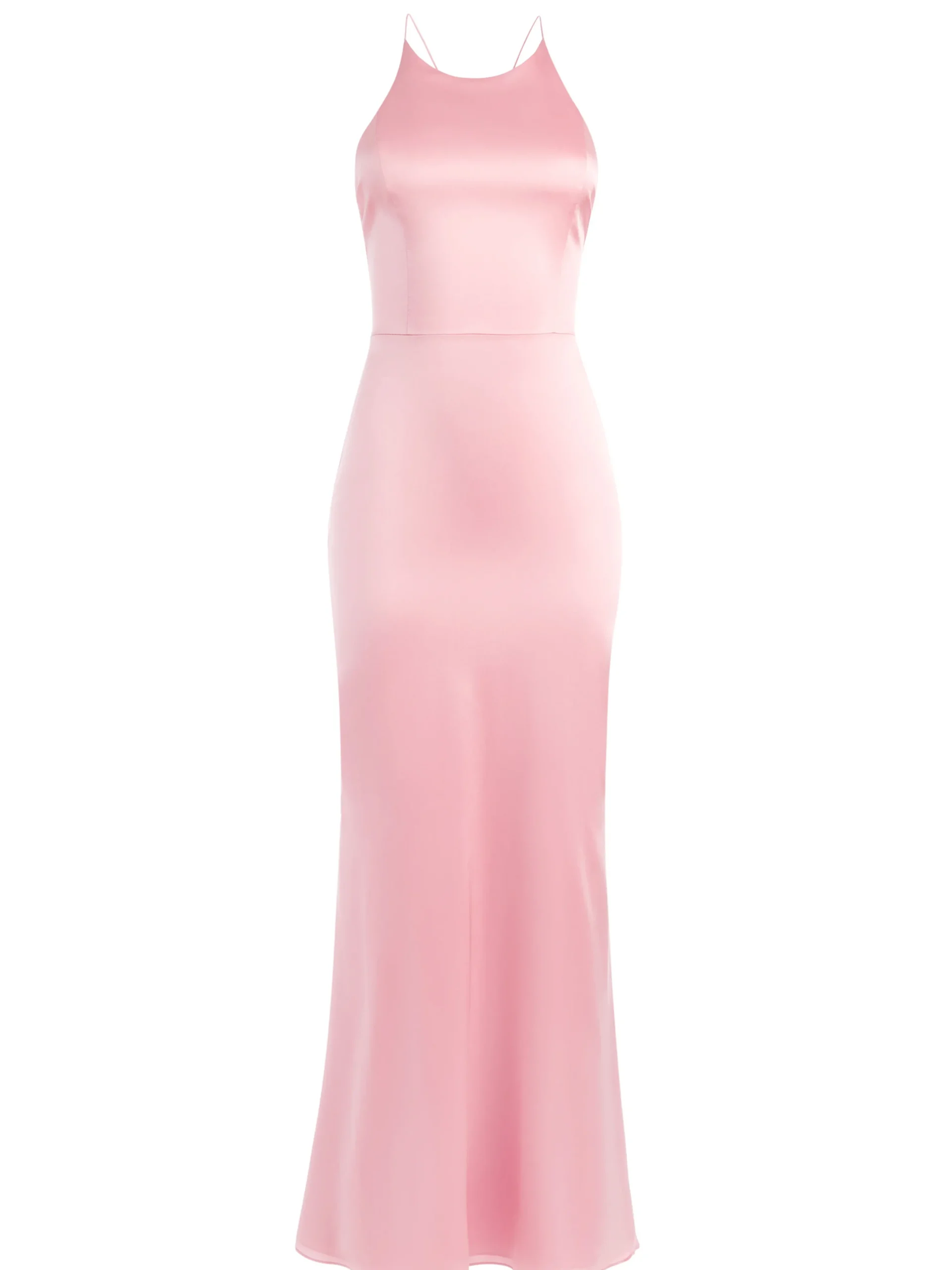 SAMIA HALTER NECK FISHTAIL GOWN