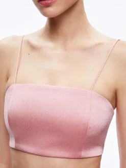 SASHA THIN STRAP CROP TOP