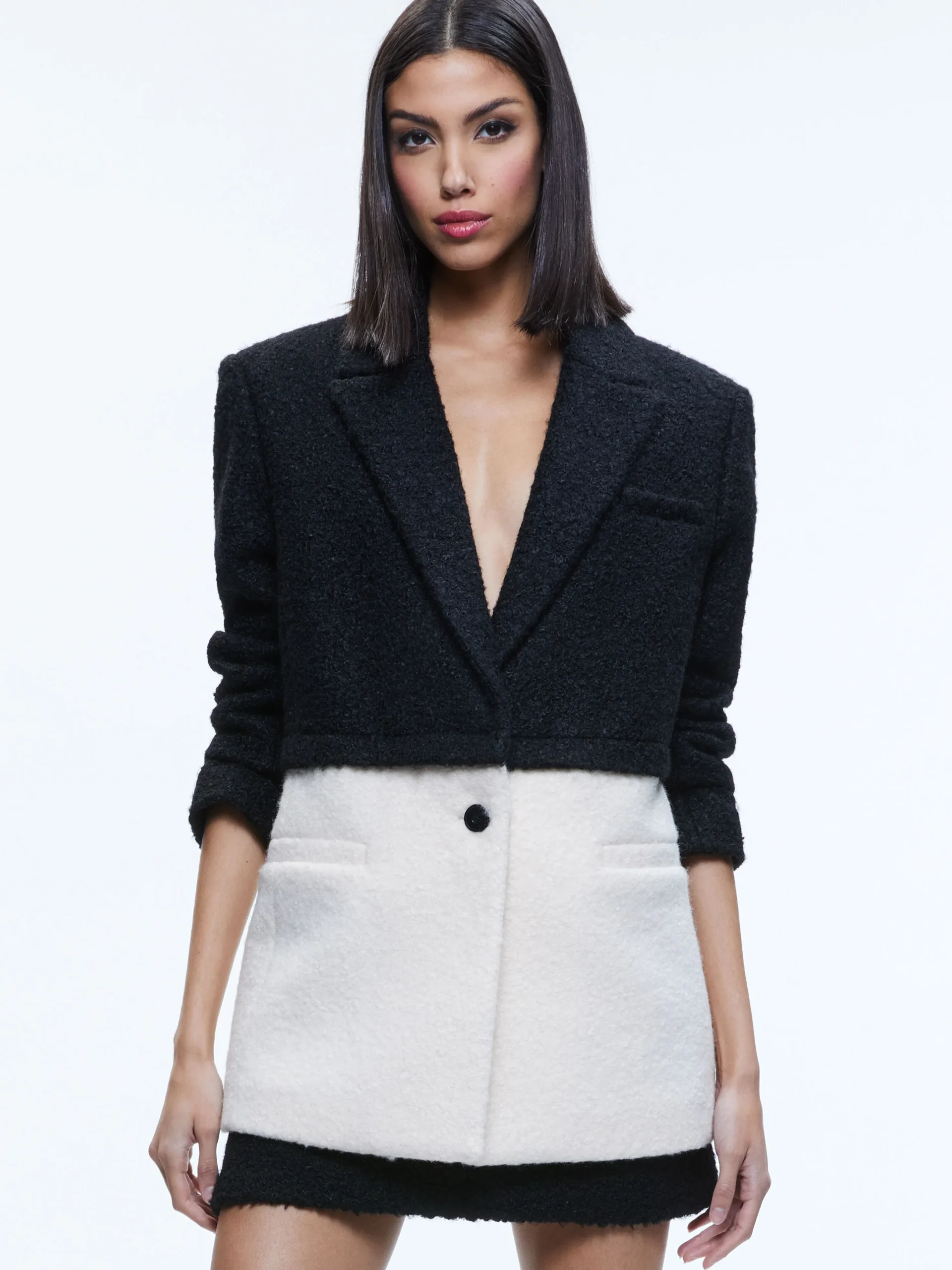 SHAN OVERSIZED TWO-FER BLAZER