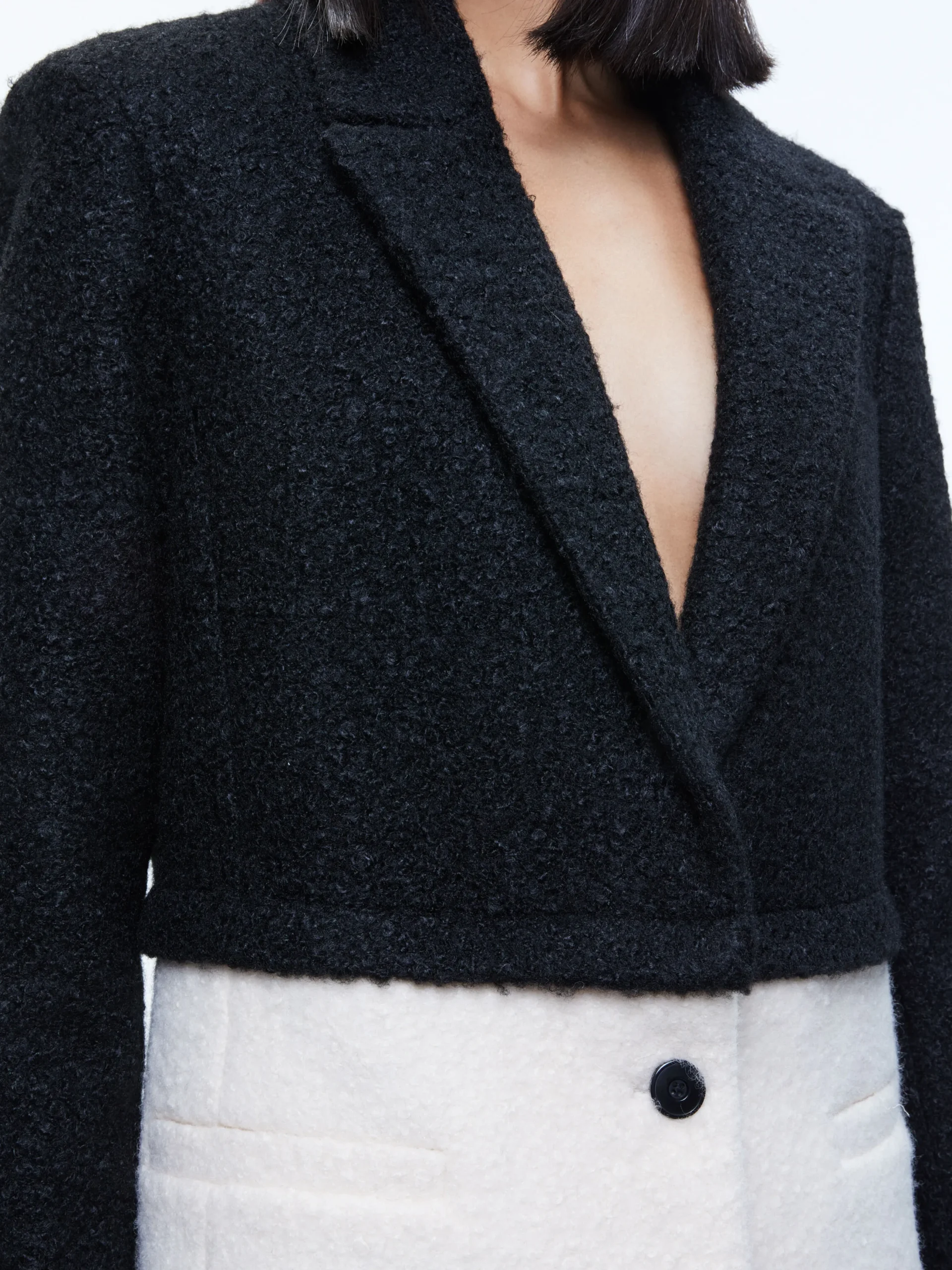 SHAN OVERSIZED TWO-FER BLAZER