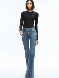 STACEY GODET BELL FLARE JEAN