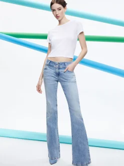 STACEY LOW RISE BELL BOTTOM JEAN