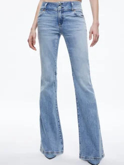 STACEY LOW RISE BELL BOTTOM JEAN