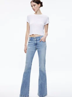 STACEY LOW RISE BELL BOTTOM JEAN