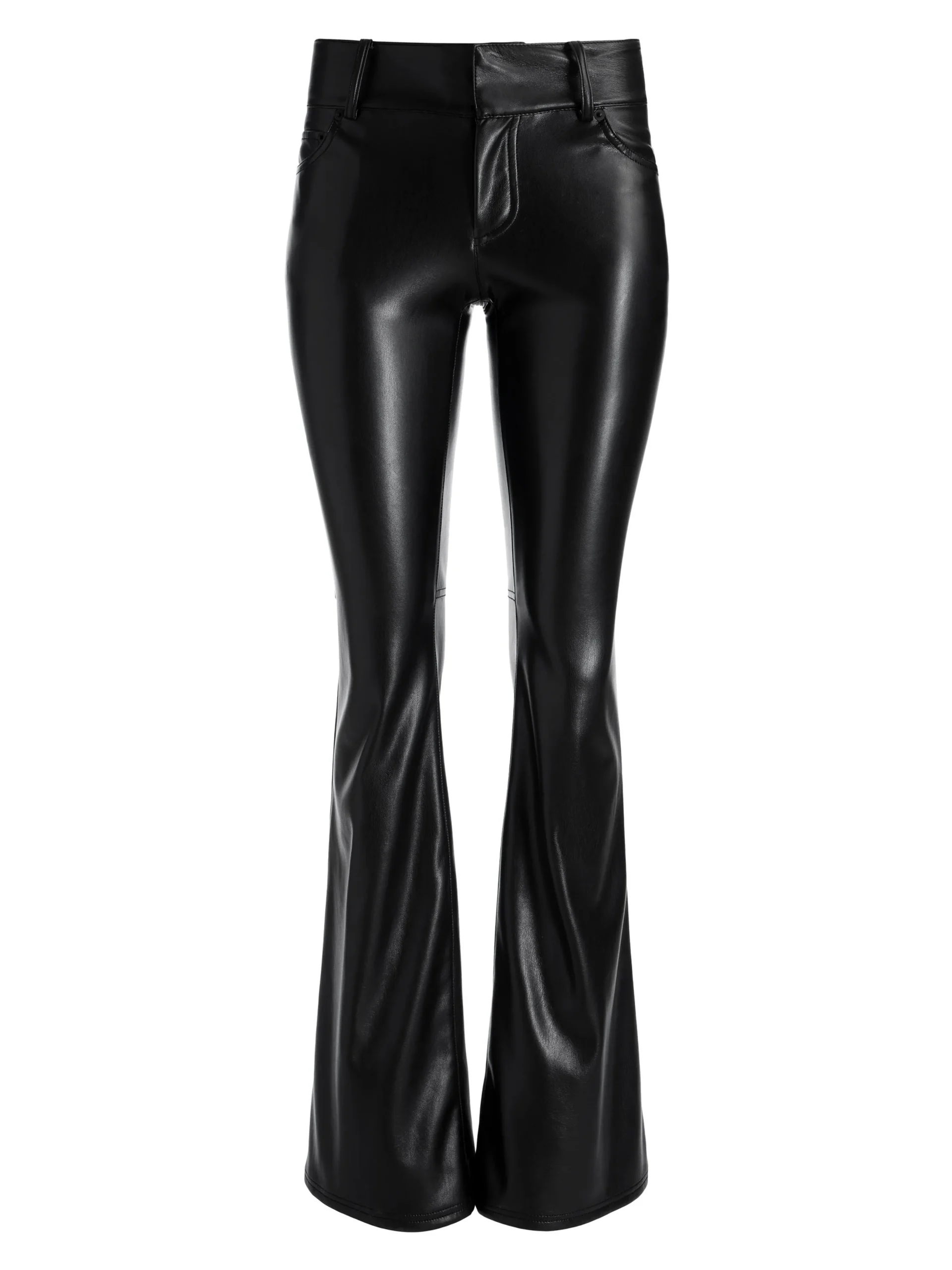 STACEY VEGAN LEATHER BELL BOTTOM