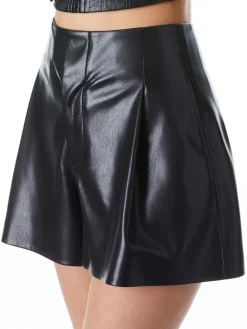 STEFFIE VEGAN LEATHER SHORT