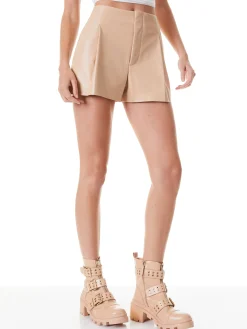 STEFFIE VEGAN LEATHER SHORT