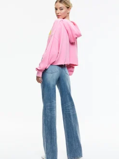 SUNNY BOXY CROPPED HOODIE