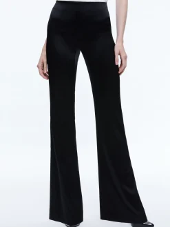 TEENY SATIN BOOTCUT PANT